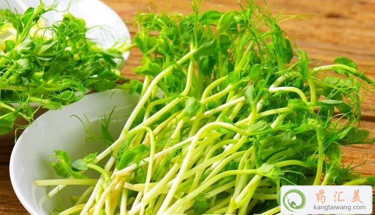 便秘常吃點豌豆苗好 便秘常吃點豌豆苗好